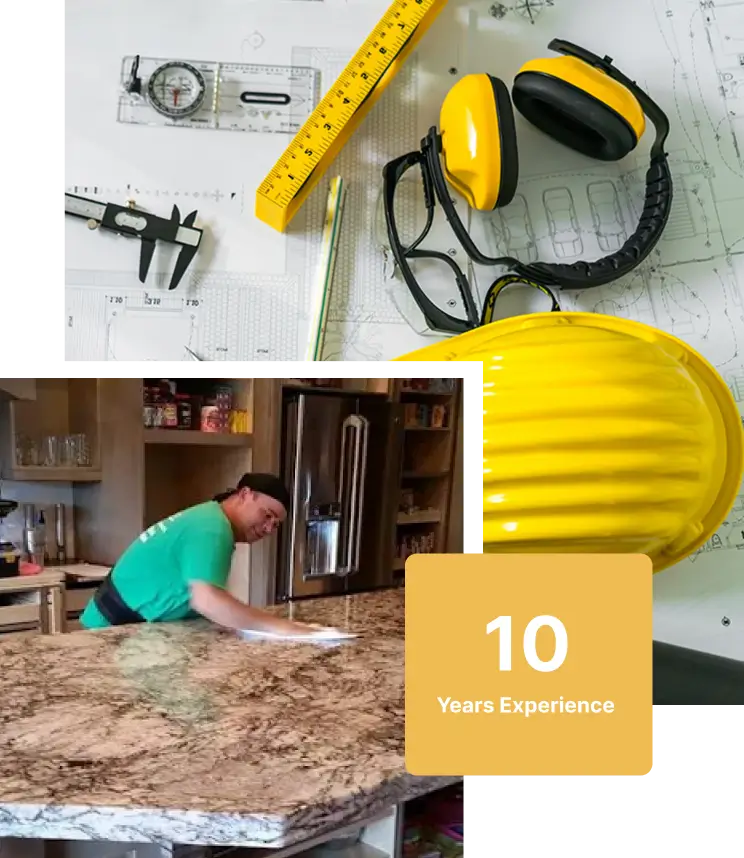 Local-kitchen-remodeling-team working-in-Florida-showroom