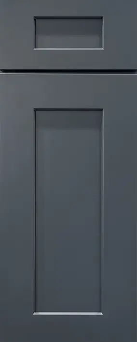 Cyber Grey contemporary kitchen cabinets with sleek sophisticated design