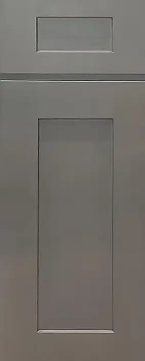 Driftwood coastal kitchen cabinets with textured natural finish