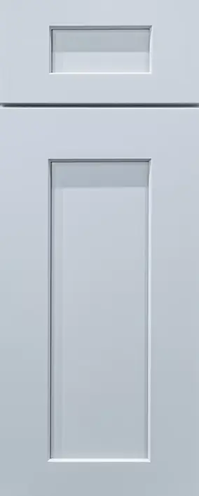 Pearl White premium kitchen cabinets with elegant classic design